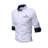Long Sleeve Slim Fit Shirt Men