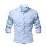 Long Sleeve Slim Fit Shirt Men