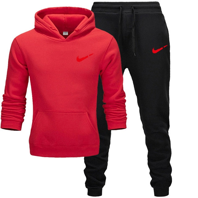 Sportswear Hoodies Pants Tracksuit Men