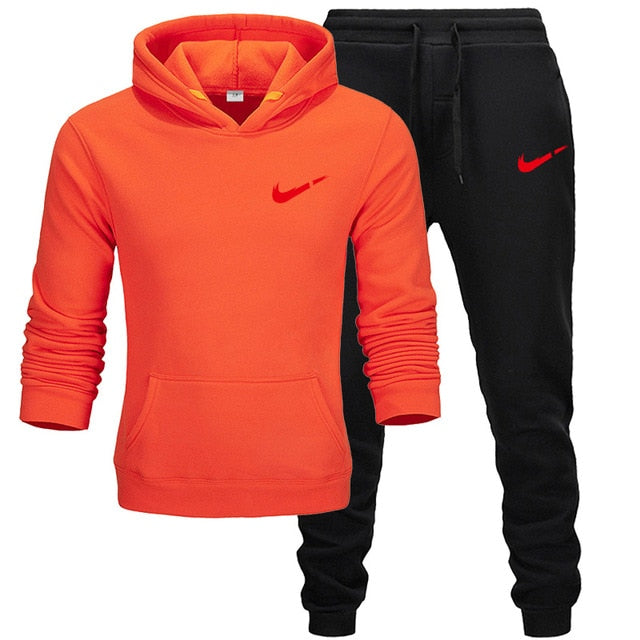 Sportswear Hoodies Pants Tracksuit Men
